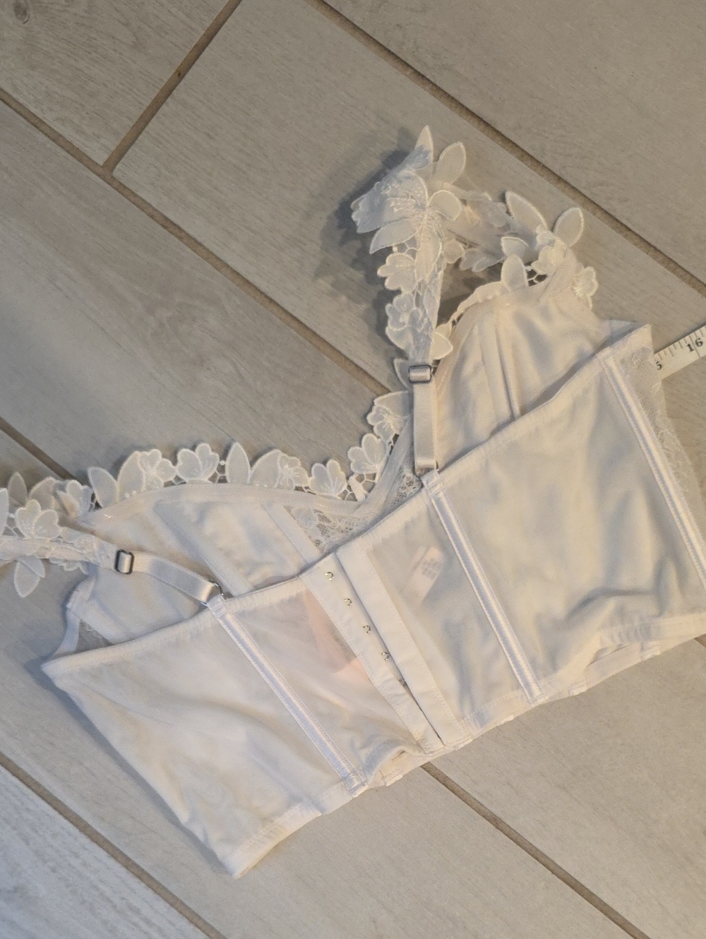 Victoria's Secret Very Sexy Unlined Floral Embroidery Corset Top - Picture 4 of 5